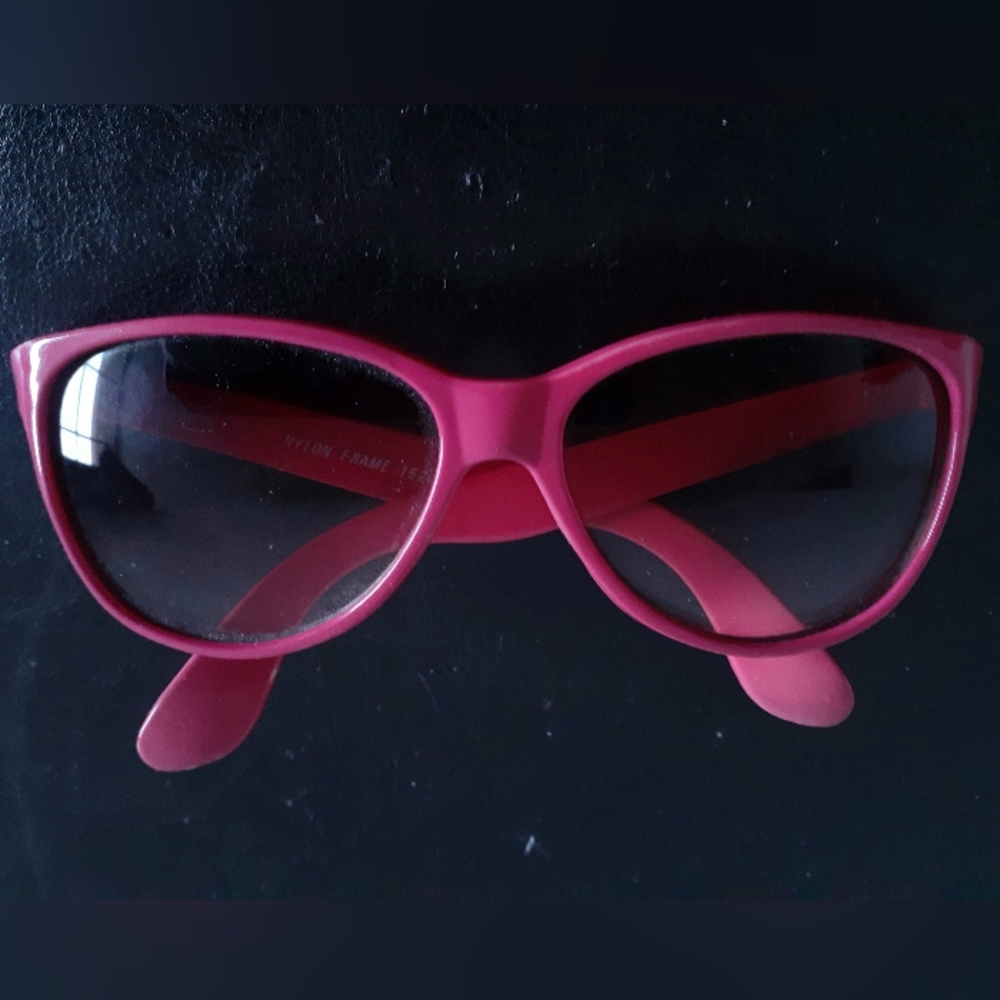 2/$20! Pink Nylon Frame Sunglasses